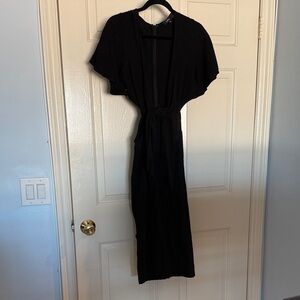 Lulu's Elegant Black Dress